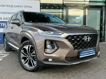 Hyundai Santa Fe 2019 года за 18 500 000 тг. в Алматы – фото 3