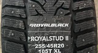 Зимние шипованные шины Royalblack 255 45 20, 2024 г. В. — . за 350 000 тг. в Костанай