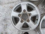 Оригинальные легкосплавные диски R16 на Toyota Land Cruiser VX (Япон за 60 000 тг. в Астана – фото 3