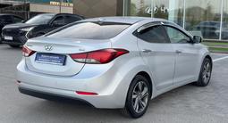 Hyundai Elantra Luxe 2015 годаүшін4 990 000 тг. в Усть-Каменогорск – фото 3