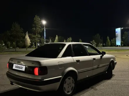 Audi 80 1991 года за 1 600 000 тг. в Тараз – фото 3