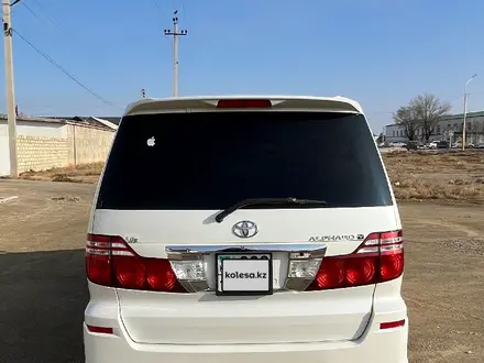 Toyota Alphard 2007 года за 9 600 000 тг. в Жанаозен – фото 3