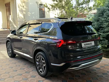 Hyundai Santa Fe 2021 года за 14 900 000 тг. в Шымкент – фото 4