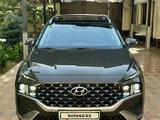 Hyundai Santa Fe 2021 года за 14 900 000 тг. в Шымкент – фото 2