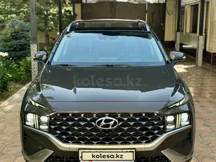 Hyundai Santa Fe 2021 года за 14 900 000 тг. в Шымкент – фото 2