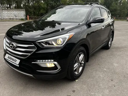 Hyundai Santa Fe 2017 года за 11 000 000 тг. в Алматы – фото 2