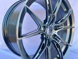 Новые диски XF050 R19 9, 5J ET38 66.6 5x112 HBүшін400 000 тг. в Алматы – фото 2