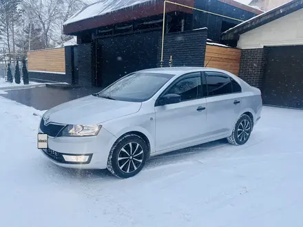 Skoda Rapid 2013 года за 4 200 000 тг. в Караганда – фото 3