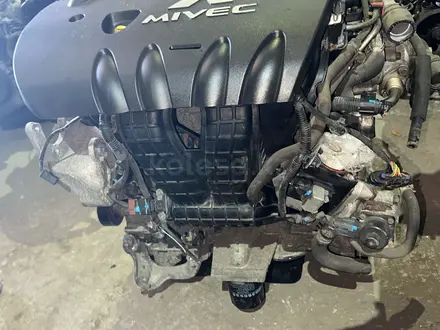 4b11 4b12 мотор и коробка вариатор MITSUBISHI из японии за 13 540 тг. в Алматы – фото 5