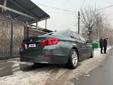 BMW 528 2013 года за 9 600 000 тг. в Алматы – фото 8