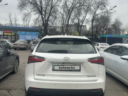 Lexus NX 200 2017 года за 14 500 000 тг. в Алматы – фото 8