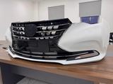 Changan Alsvin передний бампер белый, серый за 100 000 тг. в Астана – фото 3