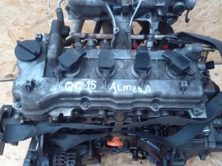 Двигатель 1.8см, 1.5см Нисан Альмера привозной в наличии за 350 000 тг. в Алматы – фото 10