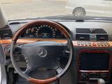 Mercedes-Benz S 500 1999 годаүшін5 000 000 тг. в Мангистау – фото 4