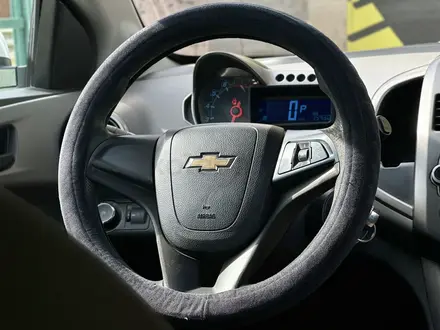 Chevrolet Aveo 2014 года за 4 250 000 тг. в Тараз – фото 20