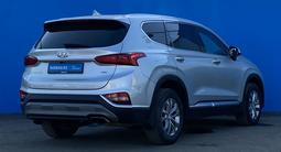 Hyundai Santa Fe 2019 года за 12 760 000 тг. в Алматы – фото 3