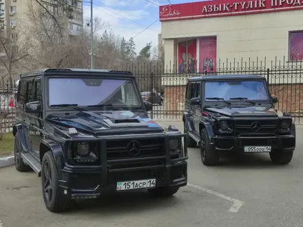 Кортеж Гелендвагены в Павлодар