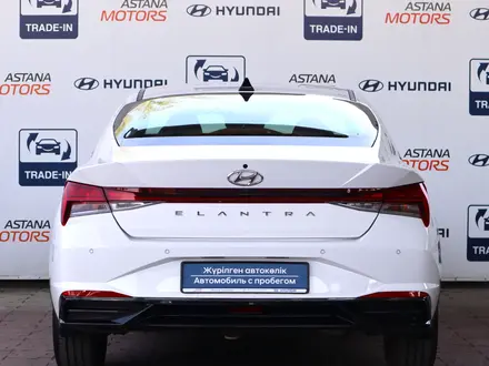Hyundai Elantra 2021 года за 10 590 000 тг. в Алматы – фото 6