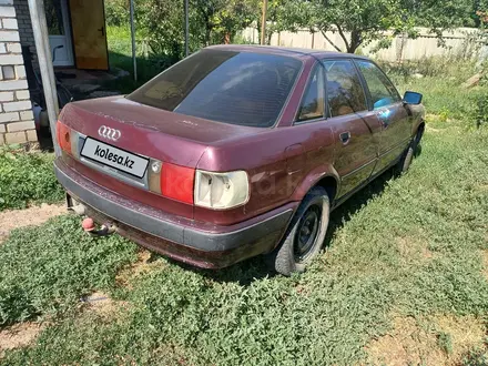 Audi 80 1993 года за 1 050 000 тг. в Уральск – фото 4