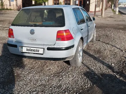 Volkswagen Golf 1998 года за 1 900 000 тг. в Туркестан – фото 2