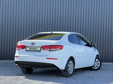 Kia Rio 2016 года за 4 990 000 тг. в Актобе – фото 3