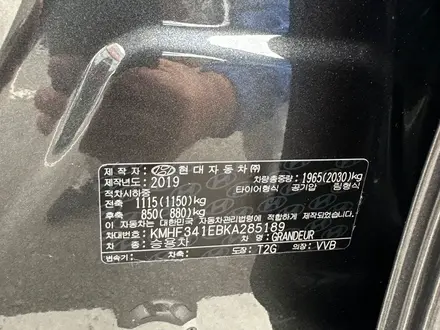Hyundai Grandeur 2019 года за 12 900 000 тг. в Тараз – фото 12