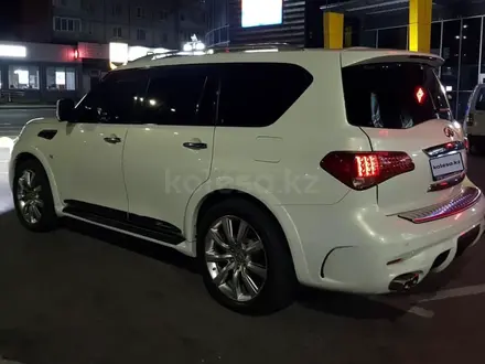 Infiniti QX80 2014 года за 24 000 000 тг. в Алматы – фото 4