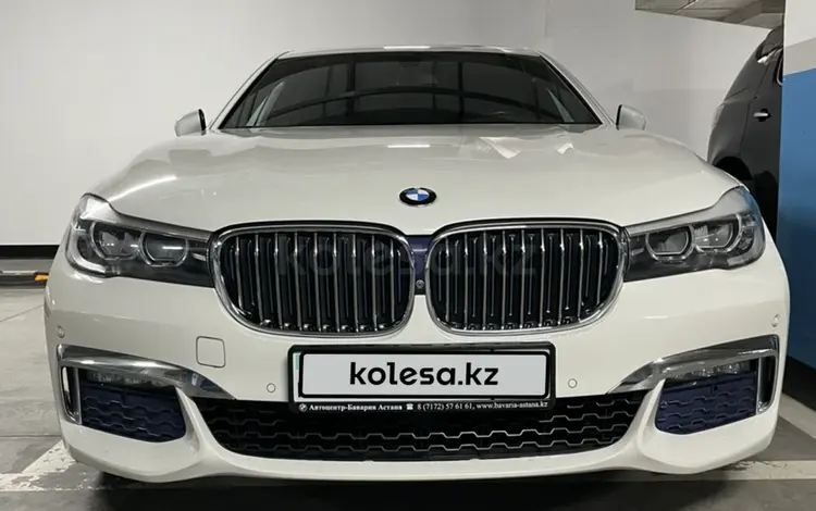 BMW 740 2017 года за 29 500 000 тг. в Астана