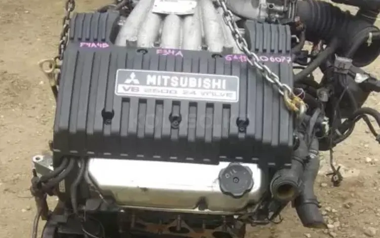 Двигатель на mitsubishi galant 6a13 2, 5л. Митсубиси Галант за 310 000 тг. в Алматы