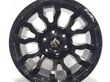 9x18/6x139.7 D106.1 ET20 FUEL 9x18/6x139.7 D106.1 ET20 4 диска черный, хром за 900 000 тг. в Алматы