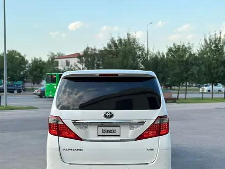 Toyota Alphard 2009 года за 8 000 000 тг. в Шымкент – фото 5