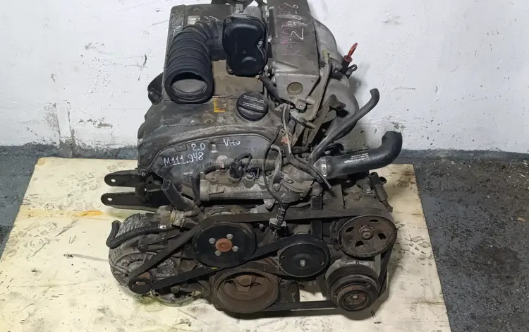 Двигатель M111.948 M111 2.0 Mercedes Vito W638 Мерседес Вито 638 М111 E20 за 520 000 тг. в Караганда