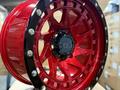 Эксклюзивные диски RGW8855 R17 6x139.7 ET0 (Red Face/Black Lip) за 340 000 тг. в Алматы – фото 3