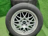 Диск BBS Nissan с шинами Bridgestone 215/55R16 5/114, 3 летнийүшін250 000 тг. в Алматы – фото 2