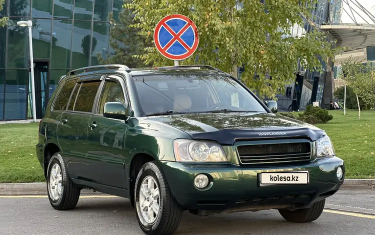 Toyota Highlander 2002 годаfor6 300 000 тг. в Алматы