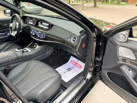 Mercedes-Benz S 500 2014 года за 22 700 000 тг. в Алматы – фото 15