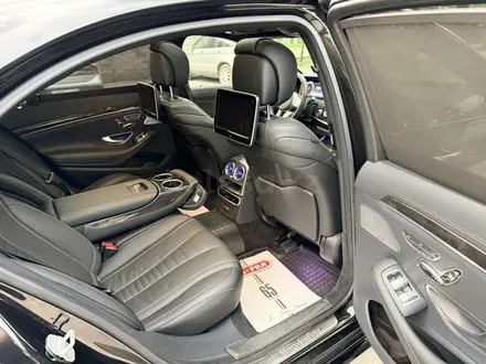 Mercedes-Benz S 500 2014 года за 22 700 000 тг. в Алматы – фото 23