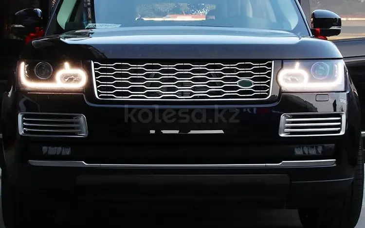 Решетка радиатора на Range Rover Vogue 2013-2017 дорестайлинг дизайн 2020 гүшін140 000 тг. в Алматы