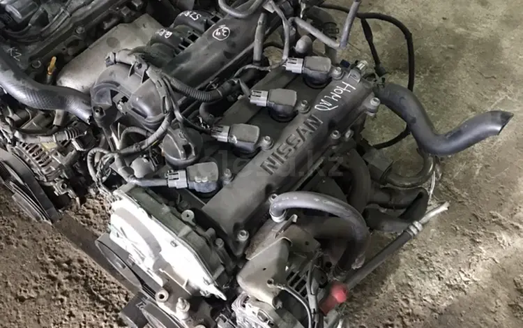 Контрактный двигатель QR20 на Nissan Primera P12 2.0 литра за 300 350 тг. в Астана
