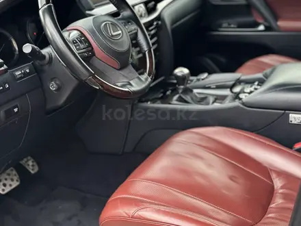 Lexus LX 570 2016 года за 39 500 000 тг. в Шымкент – фото 11