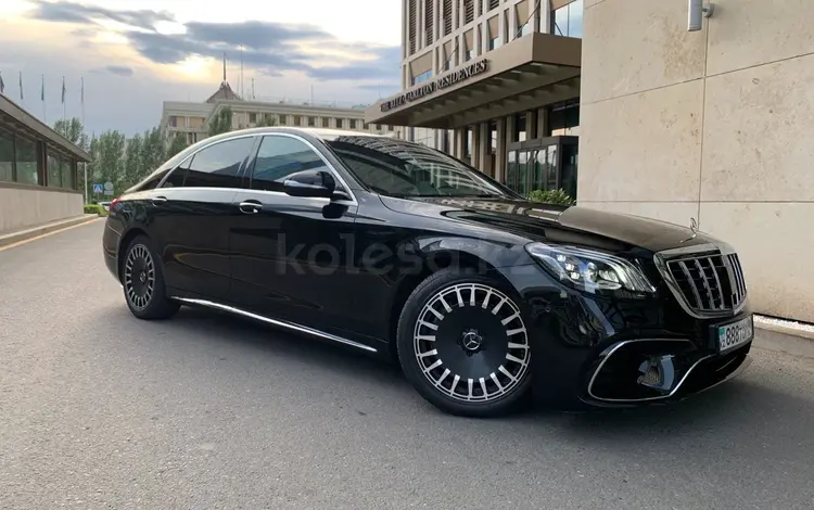 Мерседес С класс Mercedes S class W 222 прокат аренда трансфер в Алматы