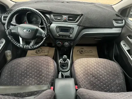 Kia Rio 2014 года за 5 350 000 тг. в Уральск – фото 7