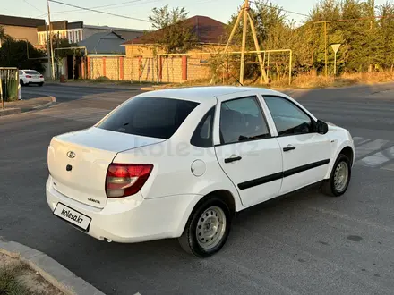 ВАЗ (Lada) Granta 2190 2013 года за 1 750 000 тг. в Шымкент – фото 3