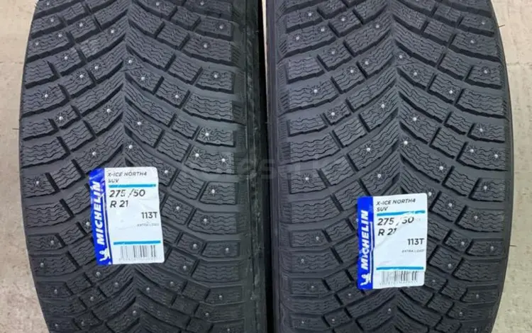 275-50r21 Michelin X-Ice North 4 (шип) за 178 000 тг. в Алматы