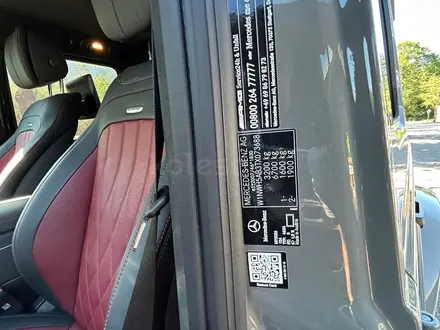 Mercedes-Benz G 63 AMG 2025 года за 190 000 000 тг. в Астана – фото 9