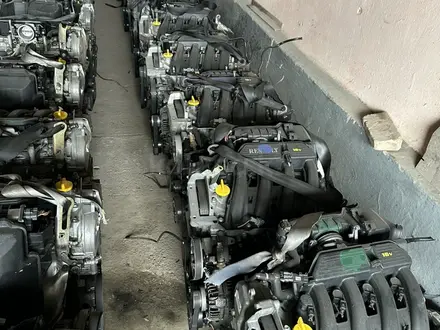 Двигатель ларгус рнео ниссан альмера за 350 000 тг. в Шымкент – фото 2