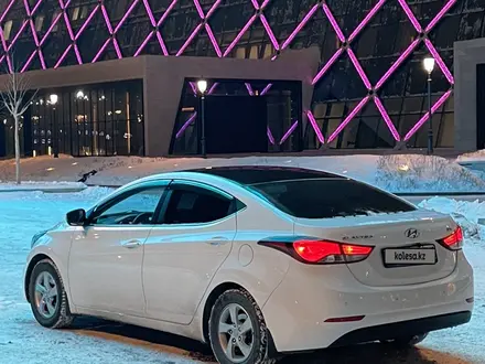 Hyundai Elantra 2014 года за 6 100 000 тг. в Астана – фото 7