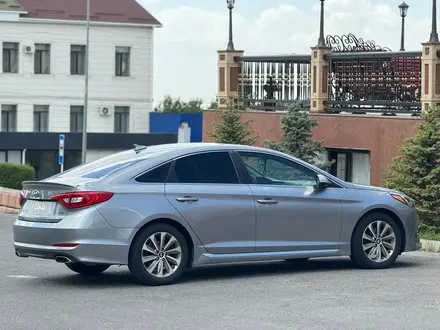 Hyundai Sonata 2016 года за 6 222 222 тг. в Шымкент – фото 10