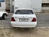 Mercedes-Benz S 500 1999 годаүшін2 200 000 тг. в Актау – фото 2