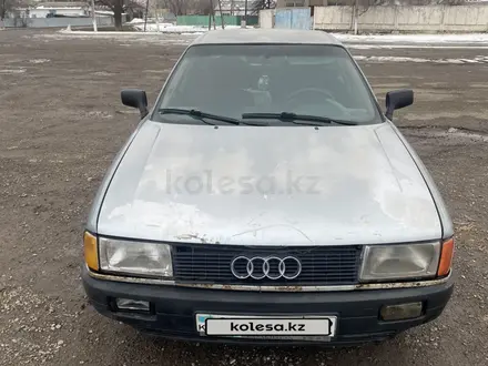 Audi 80 1991 года за 700 000 тг. в Кулан – фото 2